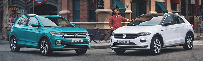 T-Cross desde 170€/mes o un T-Roc desde 205€/mes en Valencia y Sagunto.