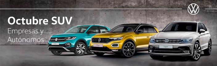 Ofertas Volkswagen autónomos y empresas Octubre 2020 en Valencia